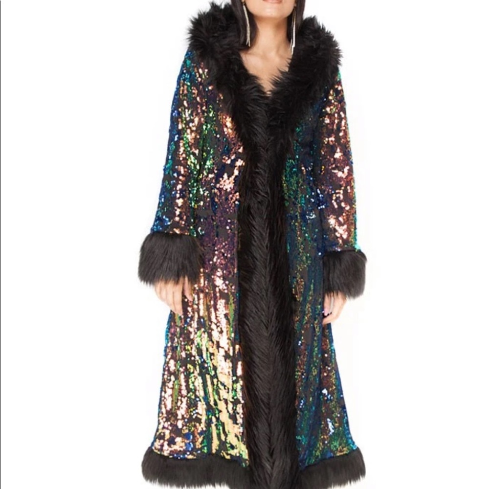 TAMO designs  Festival Rave coat jacket baroness